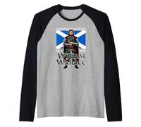 Guillermo Wallace Guardián de Escocia 1270-1305 Camiseta Manga Raglan