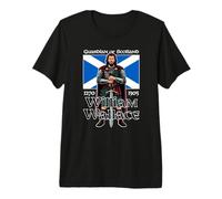 Guillermo Wallace Guardián de Escocia 1270-1305 Camiseta Premium