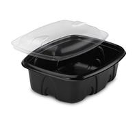 GUILLIN Archipack Pack de 16 Bolsas de 30 Cajas de Tapas Independientes Micro-ondulables, Polipropileno, Negro, Boîte 375 cc-14 x 10,9 x 4,5 cm