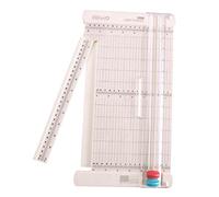 Guillotina de Papel A4 y A3 Profesional, Cortadora de Papel Manual con Regla para Artesanías, Álbumes de Recortes, Cartulina y Etiquetas- 38x21cm