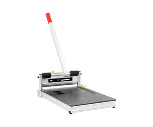 Guillotina para laminado - Manual - Espesor: 16 mm - Medidor de ángulos - 330 mm | MSW