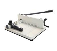 Guillotina Q-connect Kf16916 Manual Profesional Largo Del Corte 330 Mm Capacidad 400 Hojas