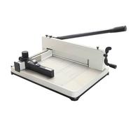 Guillotina q-connect kf16916 manual profesional largo del corte 330 mm capacidad 400 hojas - KF16916
