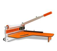 guillotina suelo Corte laminado, corte laminado de 330 mm con ruedas - ángulo de y paso, herramientas piso - a base vinilo, madera técnica, LVP/T, VCT, SPC, WPC