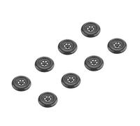 GUILLOWs 1 75in Plastic Half Wheels 4 wheels 8 halves Balsa Aircraft Spare Parts