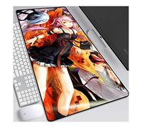 Guilty Crown Anime Alfombrillas de Ratón - Gaming Mousepad 700x300mm, 3mm Base de Goma Antideslizante, Superfície con Textura Especial, Compatible con ratón láser y óptico, para PC y Laptop,D