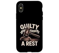Guilty of Resisting A Rest Toddler Parenting Mom Dad |- Carcasa para iPhone X/XS