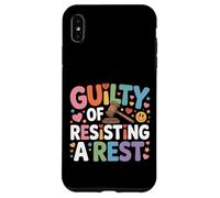 Guilty of Resisting A Rest Toddler Parenting Mom Dad - Carcasa para iPhone XS MAX