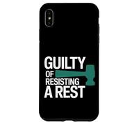 Guilty of Resisting A Rest Toddler Parenting Mom Dad - Carcasa para iPhone XS MAX