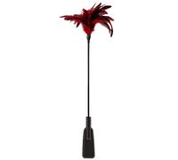 Guilty Pleasure FUSTA GP FEATHER CROP NEGRA/ROJA