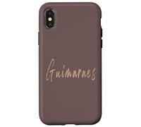 Guimaraes Portugal Diseño Vintage Elegante Carcasa para iPhone X/XS