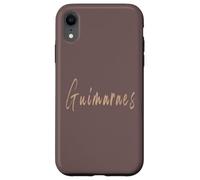 Guimaraes Portugal Diseño Vintage Elegante Carcasa para iPhone XR