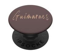 Guimaraes Portugal Diseño Vintage Elegante PopSockets PopGrip Adhesivo