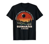 Guimarães, Portugal Gran Eclipse Solar Europeo 2026 Camiseta