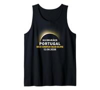 Guimarães, Portugal Gran Eclipse Solar Europeo 2026 Camiseta sin Mangas