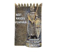 Guimaraes Portugal Imán de nevera 3D Regalo de recuerdo de viaje Decoración de cocina para el hogar Etiqueta magnética Portugal Refrigerador Imán Colección