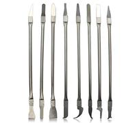 Guindxan 8 en 1 IC Chip Repair Thin Tools Set CPU Metal Remover Burin para Teléfono Móvil Computadora CPU IC Chip Repair