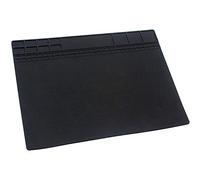 Guindxan Alfombrilla de soldadura de silicona para reparación electrónica de laptop, reloj, teléfono celular, almohadilla de soldadura resistente al 932 Fahrenheit