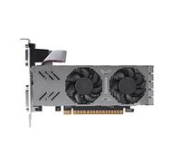 Guindxan GTX750 4G Tarjeta gráfica ultrarrápida 4GB 128Bit GDDR5 1020/1253MHz PCI-E2.0 X16 HD Chasis pequeño PC Game Tarjeta gráfica