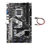 Guindxan Placa base B250S+Cable Switch LGA1151 11XUSB3.0+1XPCIE 16X Ranura DDR4 SATA 3.0 USB3.0 para placa base ETH