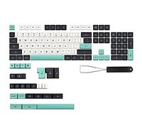 Guindxan Teclado PBT de 129 teclas con sublimación lateral XDA 6.25/7U para teclado mecánico de 61/64/68/84/87/96 teclas