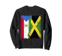 Guinea Ecuatorial Jamaica Media Bandera Guineana Jamaicana Sudadera