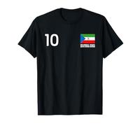 Guinea Equatorial 10 Bandera Nacional Patrimonio País Camiseta