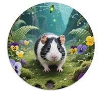 Guinea Pig 1000 Piece Jigsaw Puzzle For Adults Challenging Game Stress Relief Puzzle Exercise The Memory of The Brain for Men, Women, Elders, Seniors 1000pcs (67.5x67.5cm)