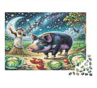 Guinea Pig Adult Jigsaw Puzzles Basketball Player in Stadium for The Whole Family Women, Gifts for Men 38x26cm/1000pcs
