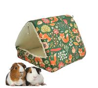 Guinea Pig Bed - 3.15x3.15 Inches Pig Bed | Rabbit Cave | Animal House Nest | Multi-Functional Washable Winter Sleeping House, Hamster Accessories, Warm For Hamster Ferret Accessories