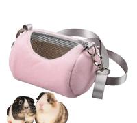 Guinea Pig Carrier - suave cápsula móvil difusa, unidad de panel de pantalla transpirable | Kit de paquete de viaje para mascotas salientes Adecuado para herramienta de carrier de carreras para amigas