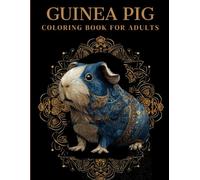 Guinea Pig Coloring Book For Adults