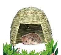 Guinea Pig House Hut - Pequeño Animal de Juego, Cama de heno | Casas Plegables para cobayas y Chinchillas, Cinta de Paja Natural Comestible, decoración Segura para Animales