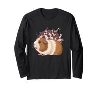 Guinea Pig Japanese Cherry Blossom Flower Cavy Pet Lover Manga Larga