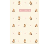 Guinea Pig Notebook Hardcover: Cute Aesthetic Lined Journal for Guinea Pig Pet Lovers