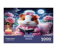 Guinea Pig Puzzle Imposible,desafío para Adultos Juego Educativo 1000 Piezas Obra De Arte De Juego De para Adultos, Regalos A Partir De 14 Años 70x50cm/1000pcs