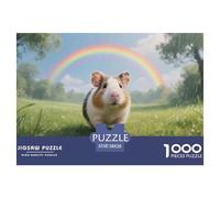 Guinea Pig Puzzle Imposible,desafío para Adultos Juego Educativo 1000 Piezas Obra De Arte De Juego De para Adultos Y Niños Mayores De 12 Años 38x26cm/1000pcs