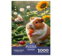 Guinea Pig Puzzles Imposible,desafío para Adultos Entretenimiento Creativo 1000 Piezas Obra De Arte De Juego De para Adultos Y Niños 70x50cm/1000pcs