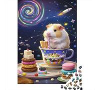 Guinea Pig Rompecabezas 1000 Piezas Adultos Entretenimiento Creativo, Desafío Juguetes Hobby. 1000pcs (75x50cm)