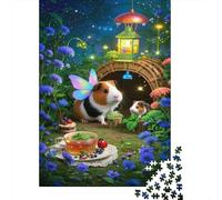 Guinea Pig Rompecabezas 1000 Piezas Adultos Y Ni?os Obra De Arte Desafío Juguetes Hobby. 1000pcs (75x50cm)