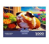 Guinea Pig Rompecabezas Imposible,desafío for Adults Juego Educativo 1000 Piezas Obra De Arte De Juego De para Adultos, Regalos A Partir De 14 Años 70x50cm/1000pcs