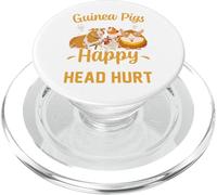Guinea Pigs Make Me Happy Humans Make My Head Hurt PopSockets PopGrip para MagSafe