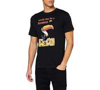 Guinness G1296 Camiseta, Black, M para Hombre