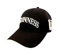 Guinness G6234 Gorra de bisbol, Negro, Blanco, Talla única Unisex Adulto