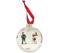 Guinness Gilroy Collection - Bola de cerámica navideña