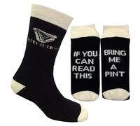 Guinness Official Merchandise G9307 Accesorios, calcetín, Black, Talla única Regular para Hombre
