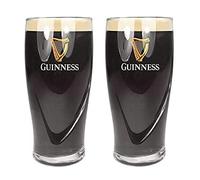 Guinness Official Merchandise - Vaso de cerveza (juego de 2)