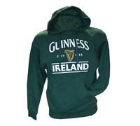 Guinness Pullover Hoodie with Ireland Print