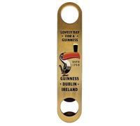 Guinness Toucan Gilroy Collection - Abridor de botellas (18 x 3,5 cm)