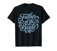 Guión de Boda Azul Polvoriento del Padre de la Novia Camiseta